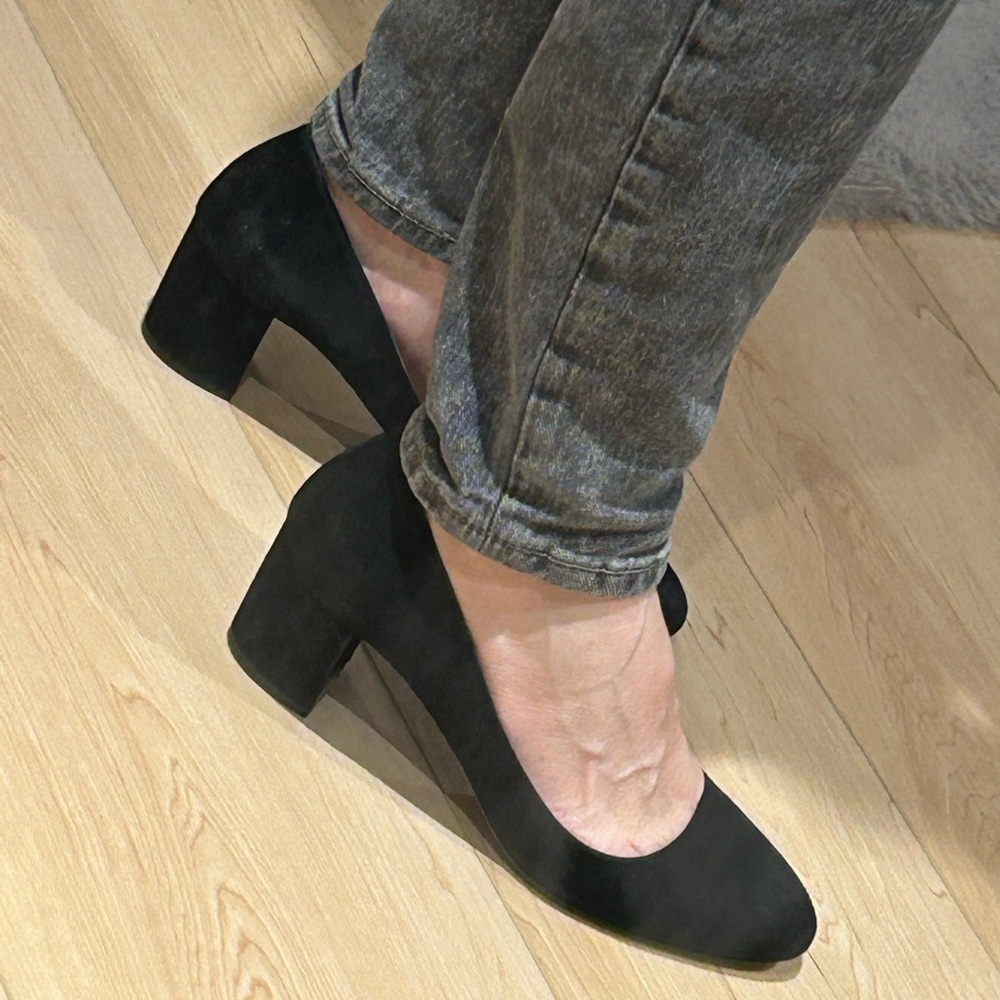 Prada Black Heels (size 39)